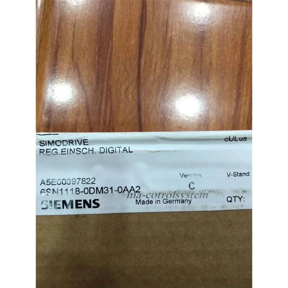 New Siemens 6SN1118-0DM31-0AA2 SIMODRIVE 611 DIGITAL 6SN1 118-0DM31-0AA2 - Image 2 of 4