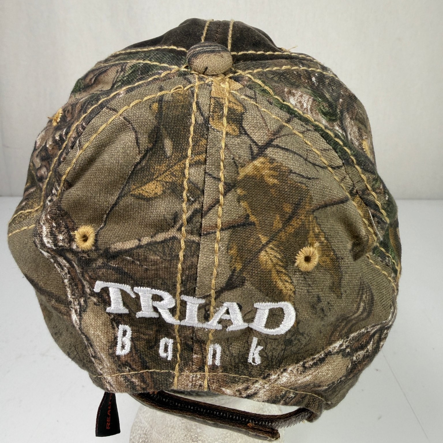 Port Authority Baseball Cap Adjustable Brown Blac… - image 3