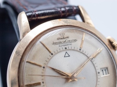 For Service - 1965 Jaeger LeCoultre Memovox E855 K825 14k Gold