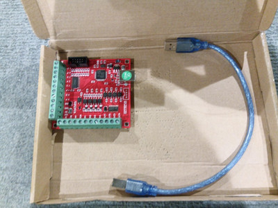 4-Axis USB Breakout Controller Board Card 100Khz for Mach3 CNC ST-V3
