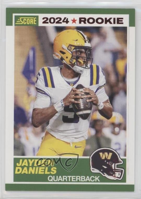 2024 Score 35th Anniversary Rookie Jayden Daniels #2 RC