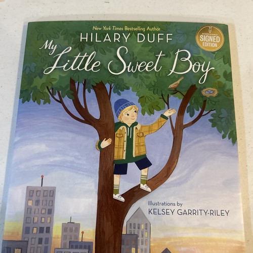 MY LITTLE SWEET BOY HARDCOVER BOOK BY HILARY DUFF NOT SIGNED LIKE NEW