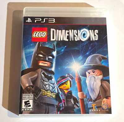 Warner Bros. LEGO Dimensions (PS3) Action Adventure E10+ NTSC Disc Case Manual