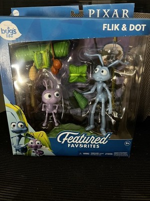 Disney Pixar A Bug's Life Featured Favorites Flik And Dot Action Figures New