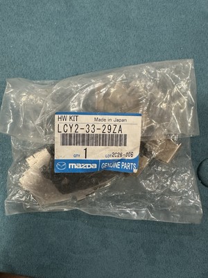 NEW OEM Mazda Front Disc Brake Pad Hardware Kit, Part# LCY2-33-29ZA