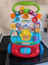 V-Tech First Steps Baby Walker VGC Fully Working , Detachable Activity Toy