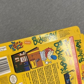 Ren & Stimpy Show: Buckaroo (Nintendo NES, 1993) [Box Only]