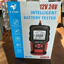 Car Battery Cranking Test Tool 12V 24V Battery System Detect Battery Analyzer