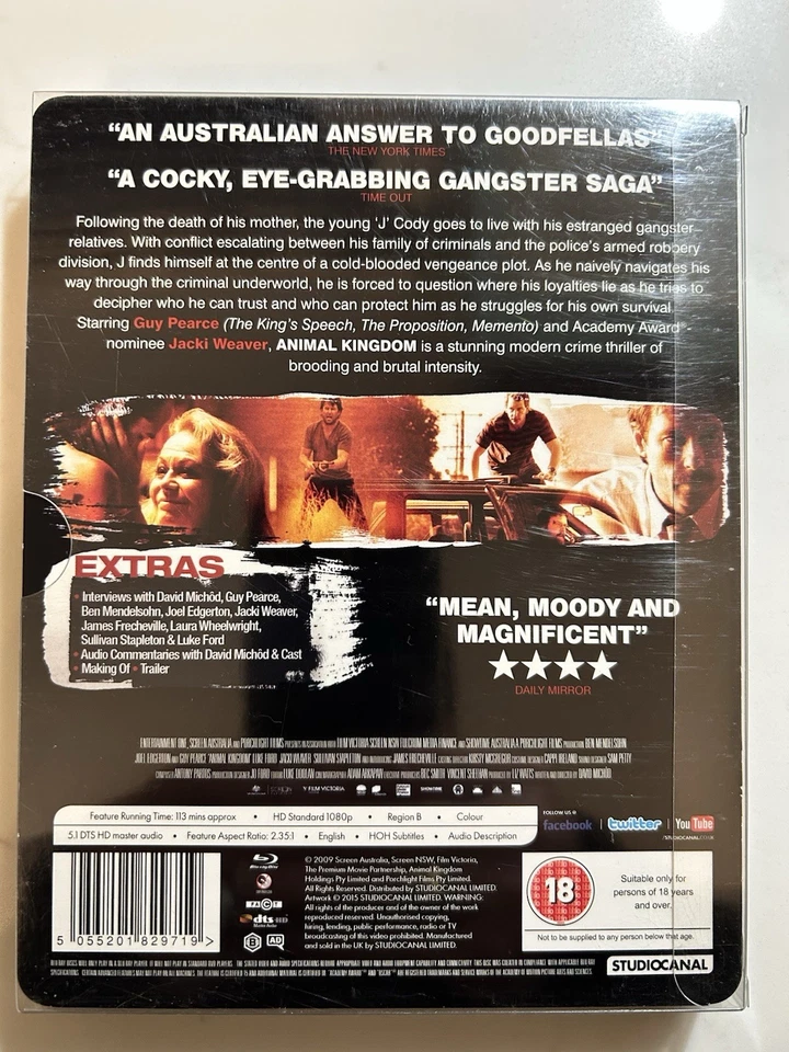 Animal Kingdom Blu-ray Steelbook - Image 2 of 3