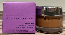 Chantecaille Future Skin Oil-Free Gel Foundation, Shade CAROB, 1oz/30g, BNIB