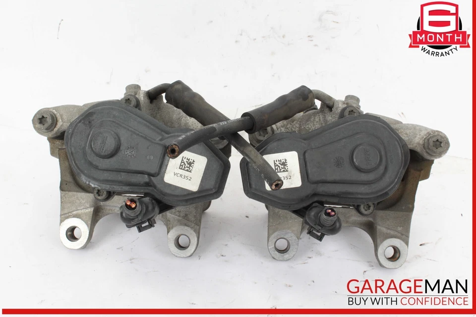 Комплект из 2 оригинальных суппортов заднего правого и заднего левого бокового тормоза 15–18 Audi Q3 - Изображение 3 из 4