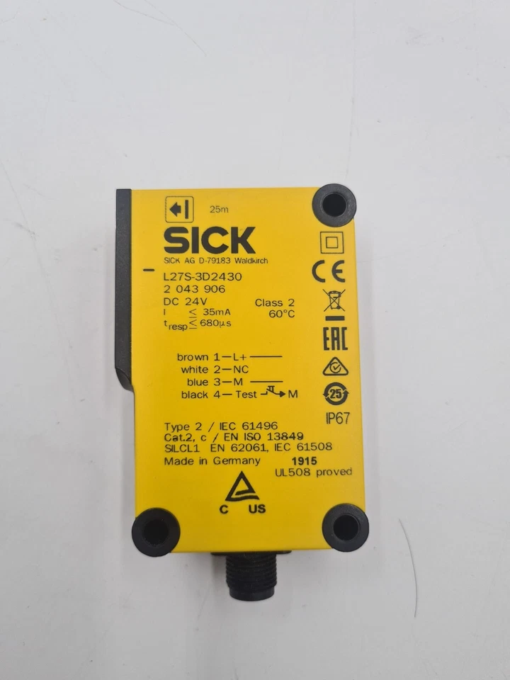 SICK L27S-3D2430 Photoelectric Sensor Comes With 25m Sensing Range And 24VDC  - Image 2 of 4