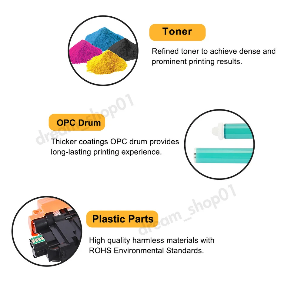 Тонер TN223 TN227 подходит для Brother MFC-L3770CDW L3710CW HL-L3270CDW L3290CDW лот - Изображение 4 из 4