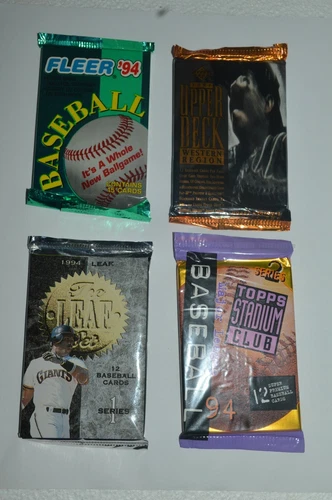 1994 Fleer Upper Deck Western Region The Leaf Tops Stadium Baseball Cards Mint 