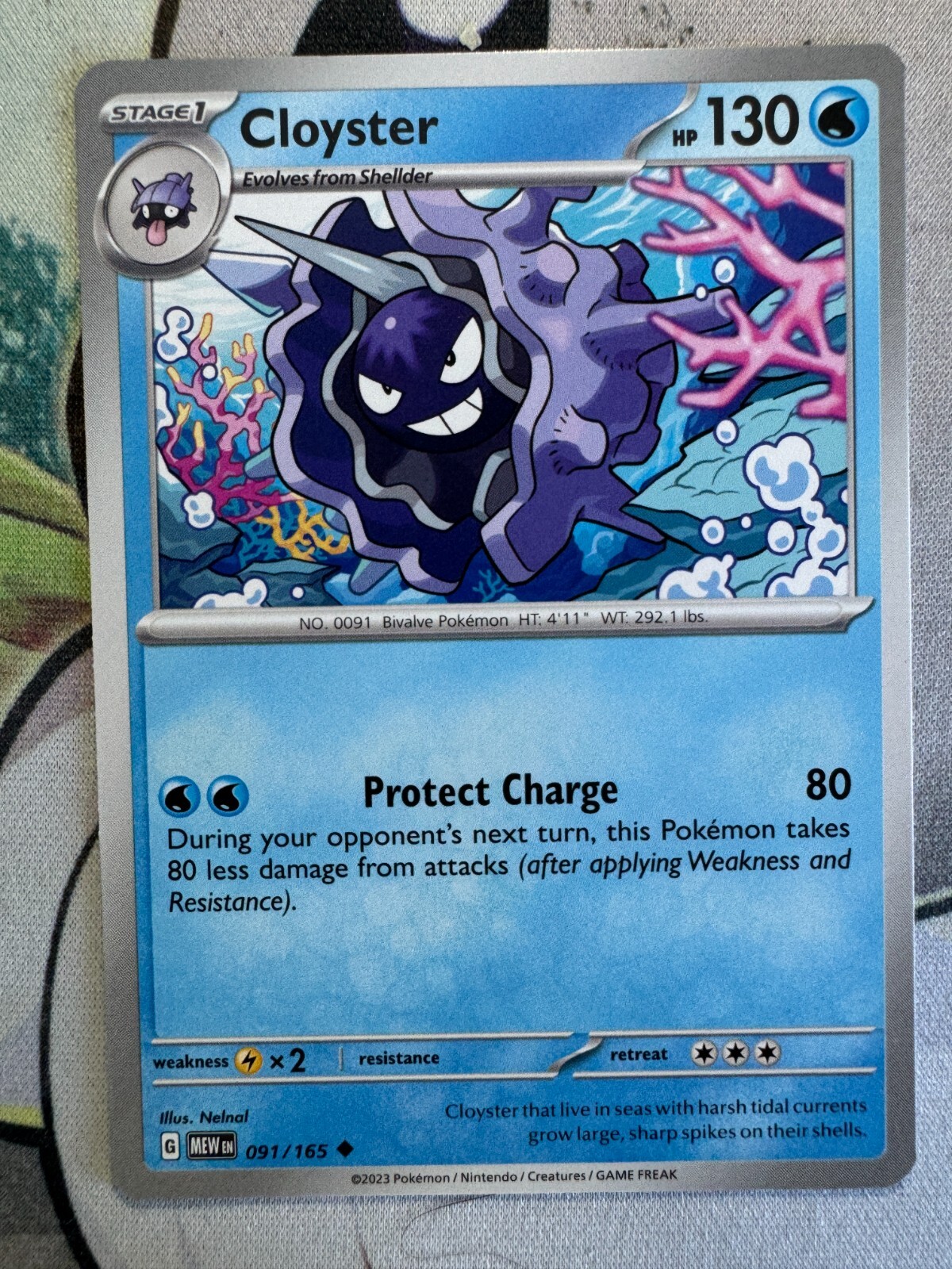 Cloyster Non Holo English Pokemon TCG BKAB565