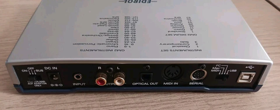 Edirol Studio Canvas SD-20 24 bits digital Foto 3 de 4