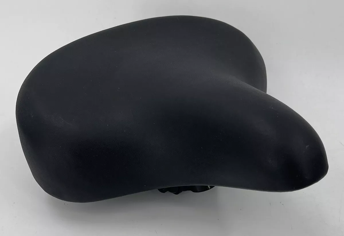 K.SAN Comfort Hybrid Bike Saddle 250 190mm Black Cruiser MTB New w o NWOT