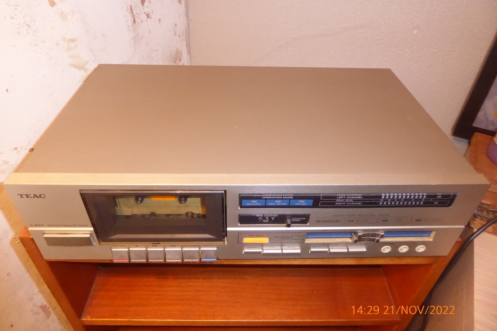 TEAC V360C Cassette deck eBay