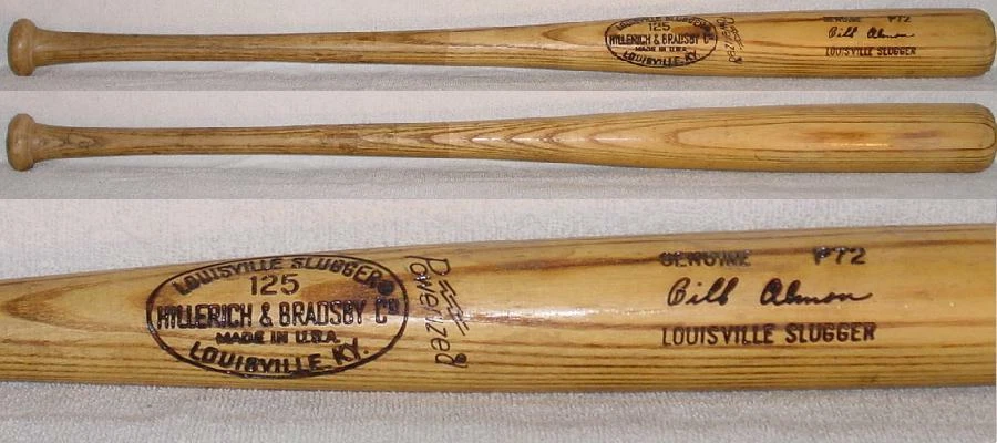 BILL Almon Game Used 1977 - 79 Louisville Slugger Bat San Diego Padres - Image 1 of 1
