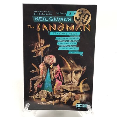 The Sandman Vol 2 Doll's House 30th Anniversary New DC Comics Black Label TPB