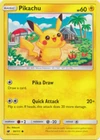 Pikachu 30/111 Sun & Moon Crimson Invasion Common MINT! Pokémon