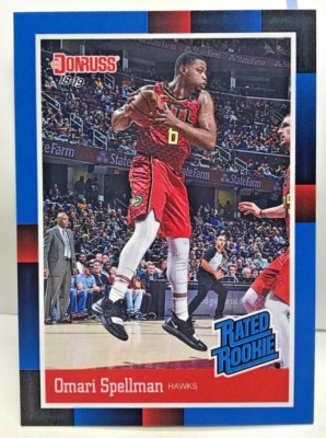 Omari Spellman 2018-19 Panini Instant '88 Donruss Rated Rookie Retro RC #RR28 SP