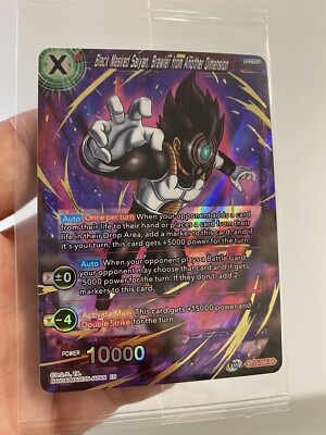 Dragon Ball Black Masked Saiyan Brawler From Another Dimension BT13-004 SR 