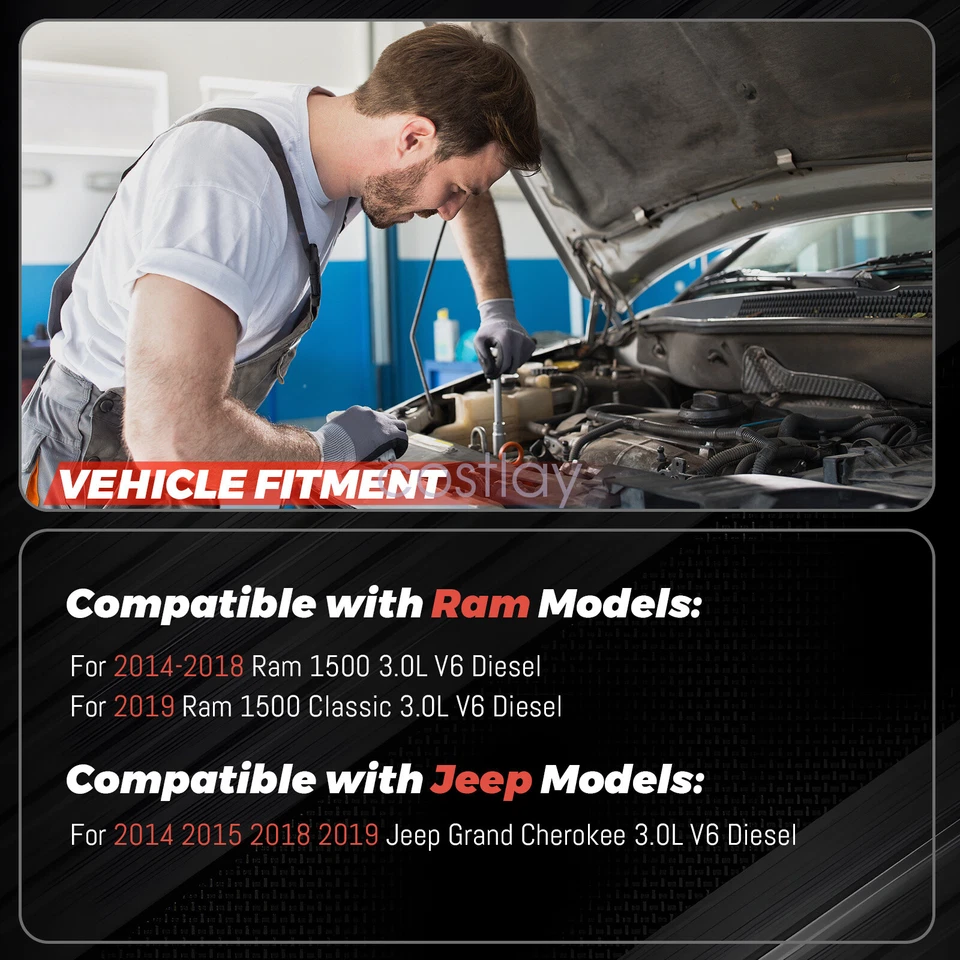 NUEVO colector de admisión con motor para Jeep Grand Cherokee 2014 2015 2018 solo 3,0 L Foto 3 de 4