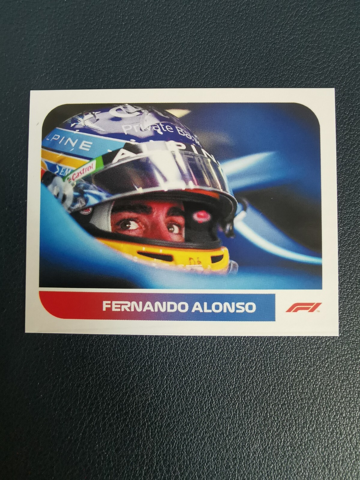 Topps Formula 1 F1 Stickers 2021 Collection #105 Fernando Alonso