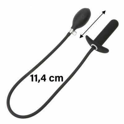 Anal Plug aufblasbar mit Pumpe Pumpplug Anal Dildo aus Silikon mit  Pumpball | eBay.de