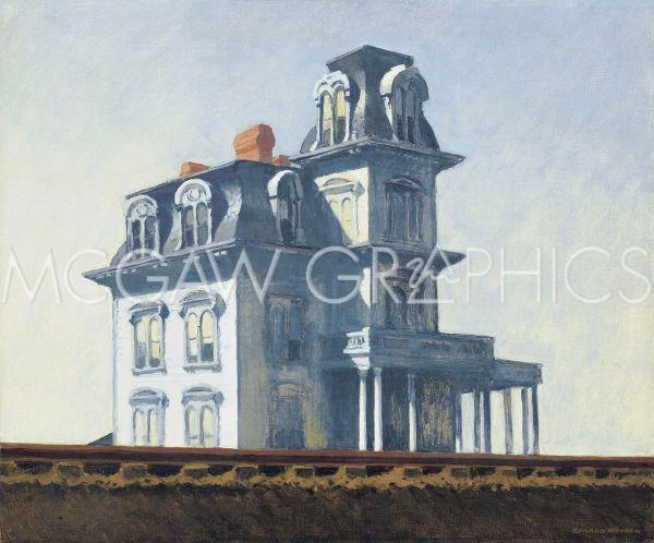 House by the Railroad 1925, Edward Hopper, Wall Decor Art Print Poster 11" x 14" - Image 2 of 2