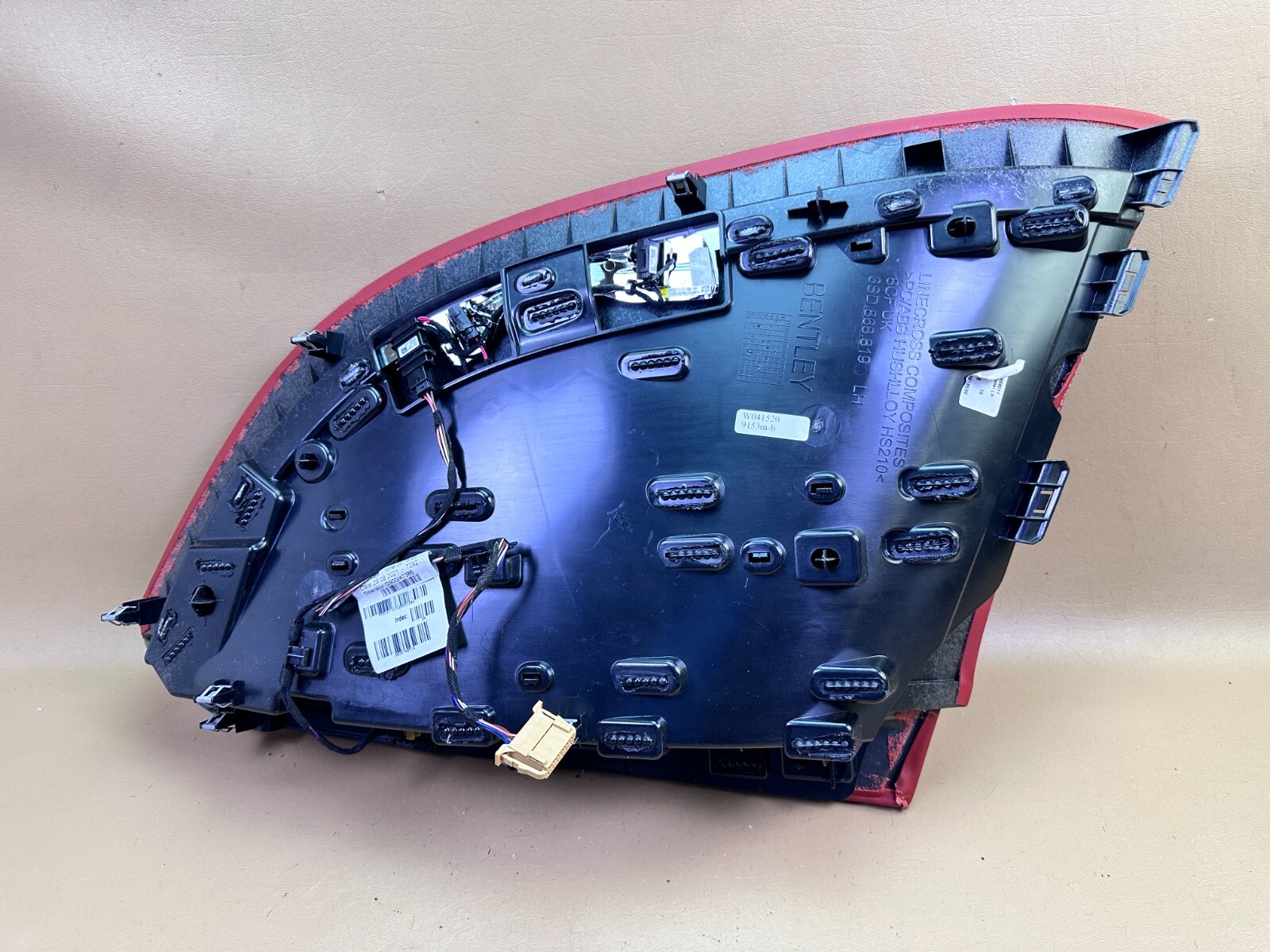 2021-2023 BENTLEY CONTINENTAL GT REAR LEFT SIDE INTERIOR QUARTER PANEL TRIM OEM