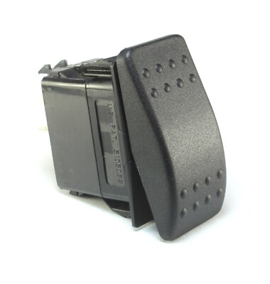 1pc Carling Basic MOMENTARY (ON)/OFF Rocker Switch SPST,  20A 12VDC 2PINS 24VDC