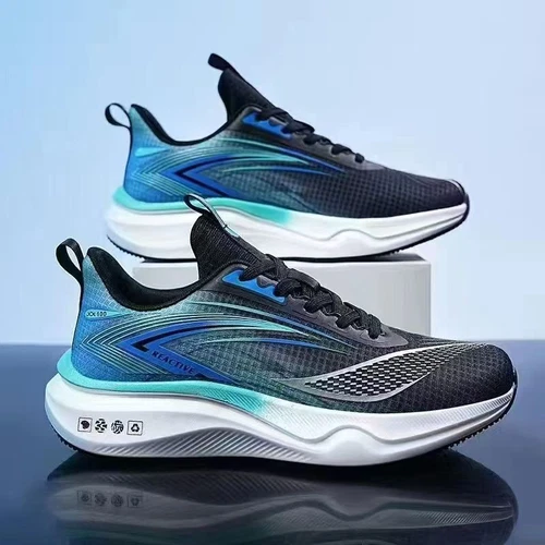 Sneaker da uomo scarpe sportive scarpe da ginnastica scarpe per il tempo libero scarpe da corsa scarpe da tennis - Foto 6 di 21