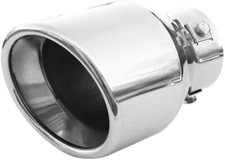 Auspuffblende Endrohr Edelstahl Universal Für Nissan Almera Note Prairie Primera