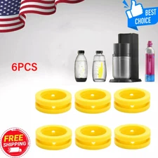 PACK of 6 CO2 Cylinder Sealing Gaskets for Sodastream Nozzle Repair Accessories