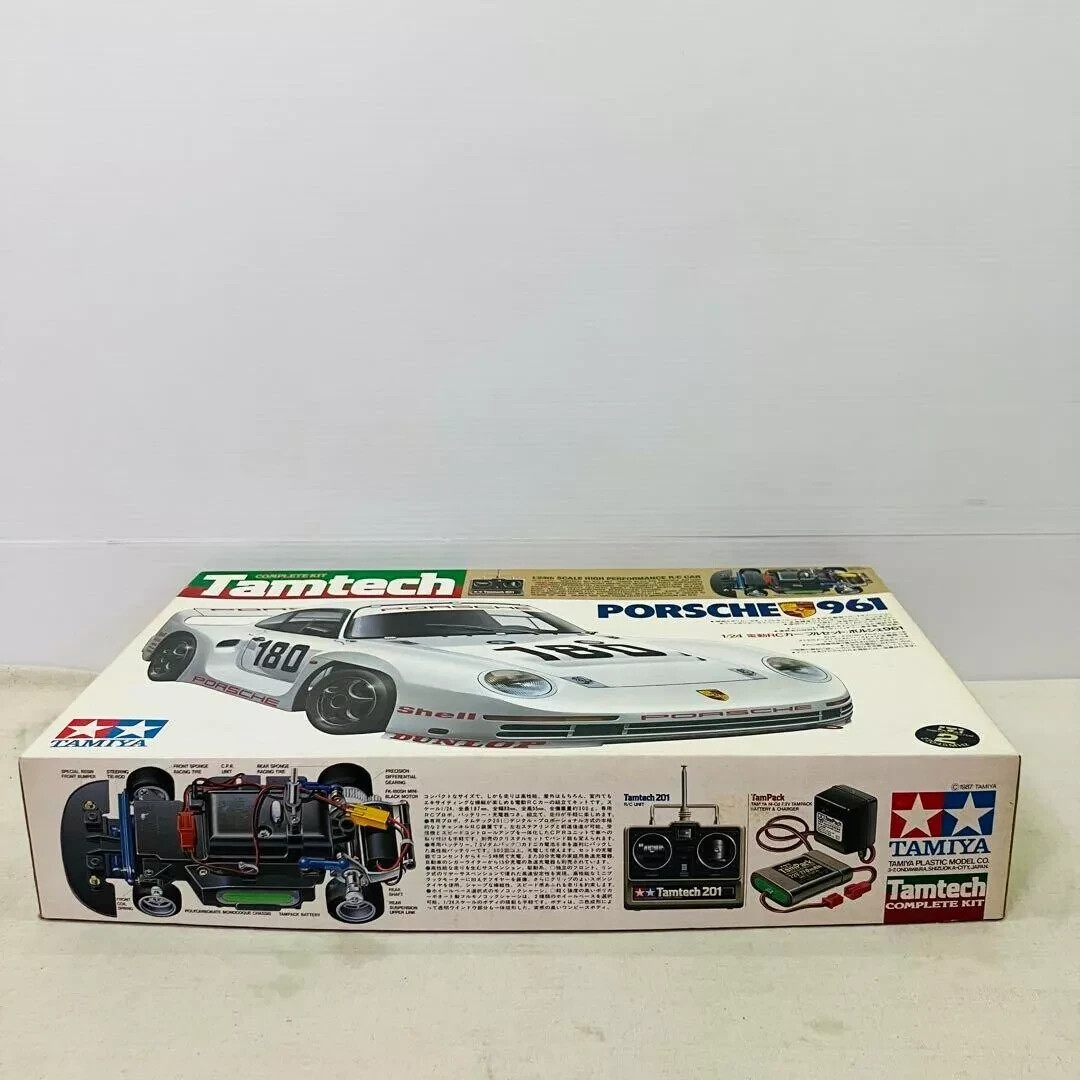 Unassembled Tamiya 1/24 RC Tamtech Porsche 961 Vintage kit