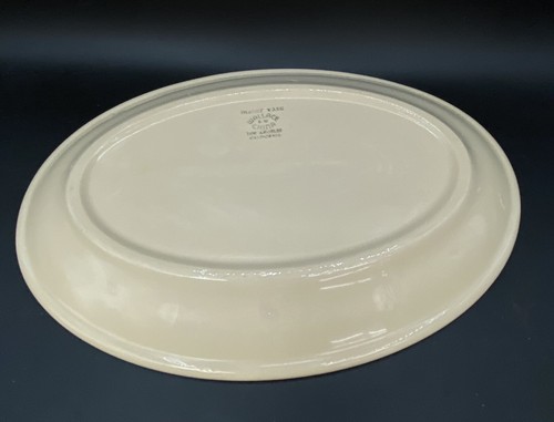 Vintage Wallace China Dotine geometrisches Muster Restaurant Platte 11,25 x 7,75"" - Bild 4 von 5