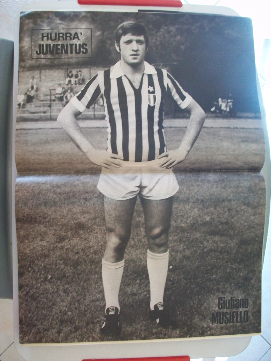 HURRA&#039; JUVENTUS=N°10/1973=PAGINE CENTRALI POSTER GIULIANO MUSIELLO=FOTO  SOMMARIO | eBay