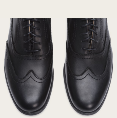 Pre-Owned Frye Harvey 84472 Wingtip Oxford  10.5 Frye Harvey Wingtip shoes 84472 in Black Leather, NIB, pick  main image 2