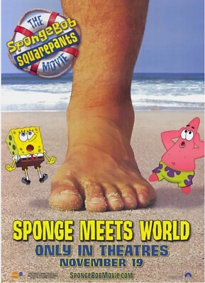 SPONGEBOB SQUAREPANTS 13x20  Promo Movie Poster