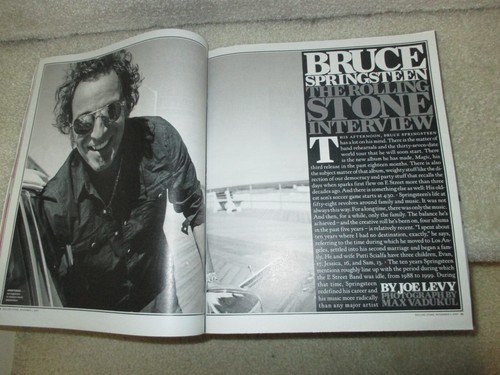 Rolling Stone Magazine November 1,2007-Bruce Springsteen Cover - Picture 3 of 5