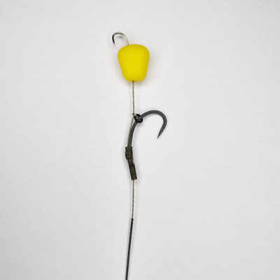 Maden Karpfen Rigs - 10er Pack, 8 Maisfarben! (4, 6 oder 8 Widerhaken oder Micro Barbed)