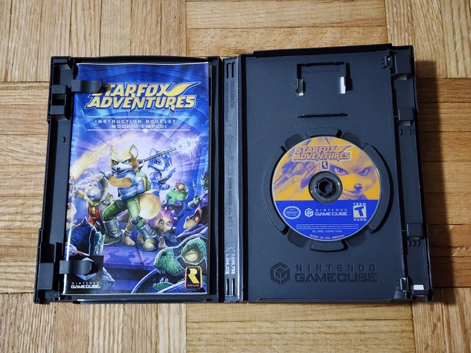 Star Fox Adventures (Nintendo Gamecube, 2002) CIB & Authentic - Image 3 of 4