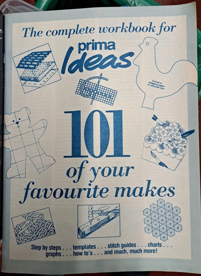 Prima Ideas Special Issue Craft Magazine Over 101 Makes Sew Knit Crochet Pattern - Image 3 of 4