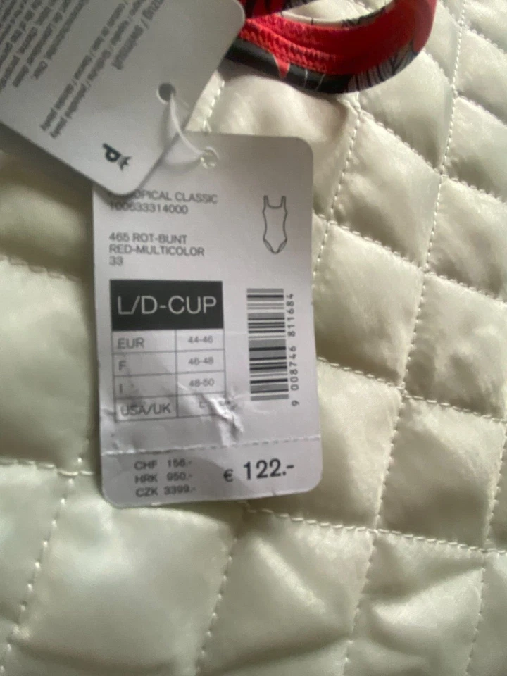 Palmers Badeanzug, Gr. L (44-46 )/ D-Cup, Neu mit Etikett, NP €122 - Bild 3 von 4