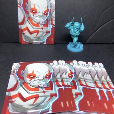 CMON - Marvel United - Kickstarter Exclusive Hero - Drax - Figure & Cards