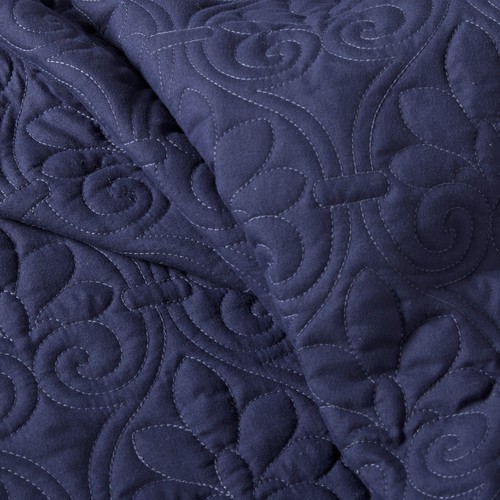 Madison Park 3 Pcs Split Corner Quilted Bedspread, Classic Design, Lightweight - Picture 46 of 50