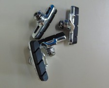 Scarpe freno per bici da corsa Campagnolo freni argento freni bici anteriore + posteriore