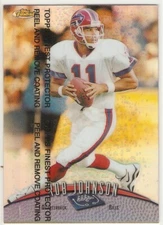 ROB JOHNSON REFRACTOR 1998 TOPPS FINEST 154 BUFFALO BILLS USC TROJANS